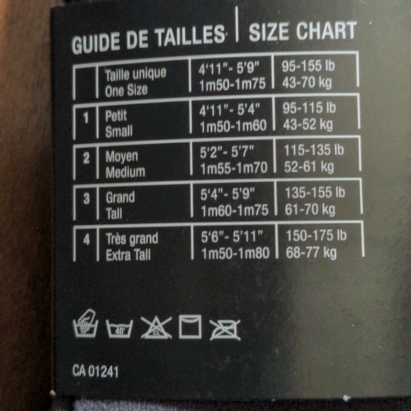 NWT Simons Grey Cotton Tights - Picture 3 of 5